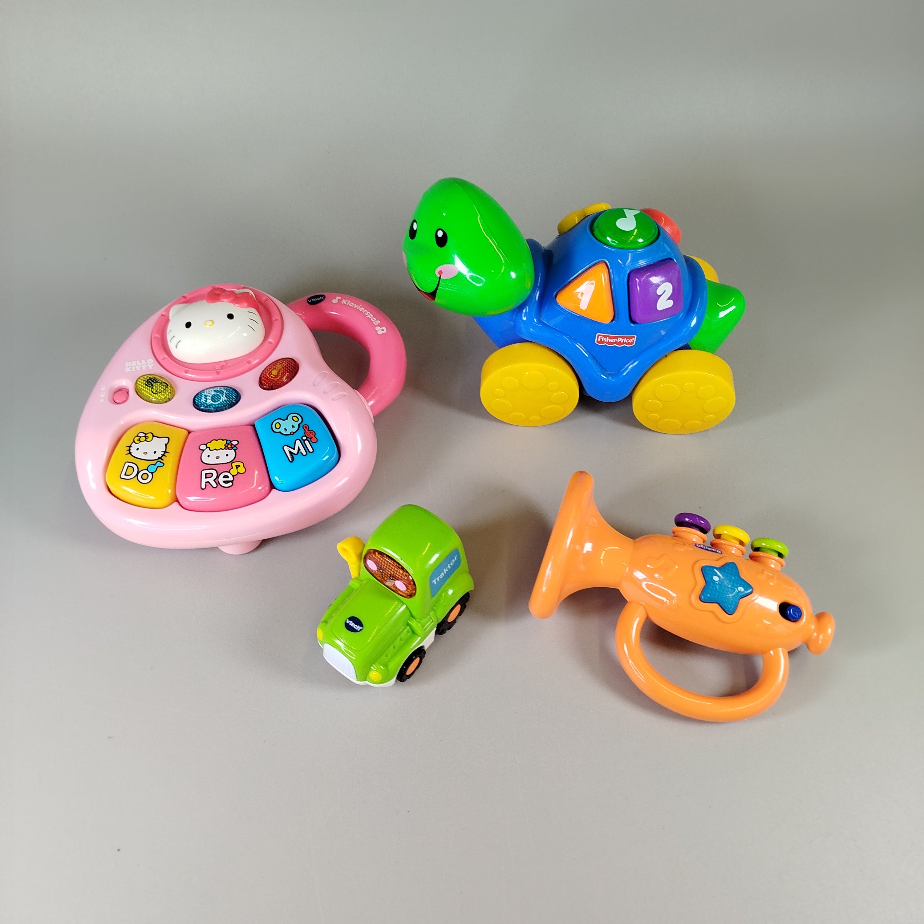 Spieleset mit VTech, FisherPrice und Chicco